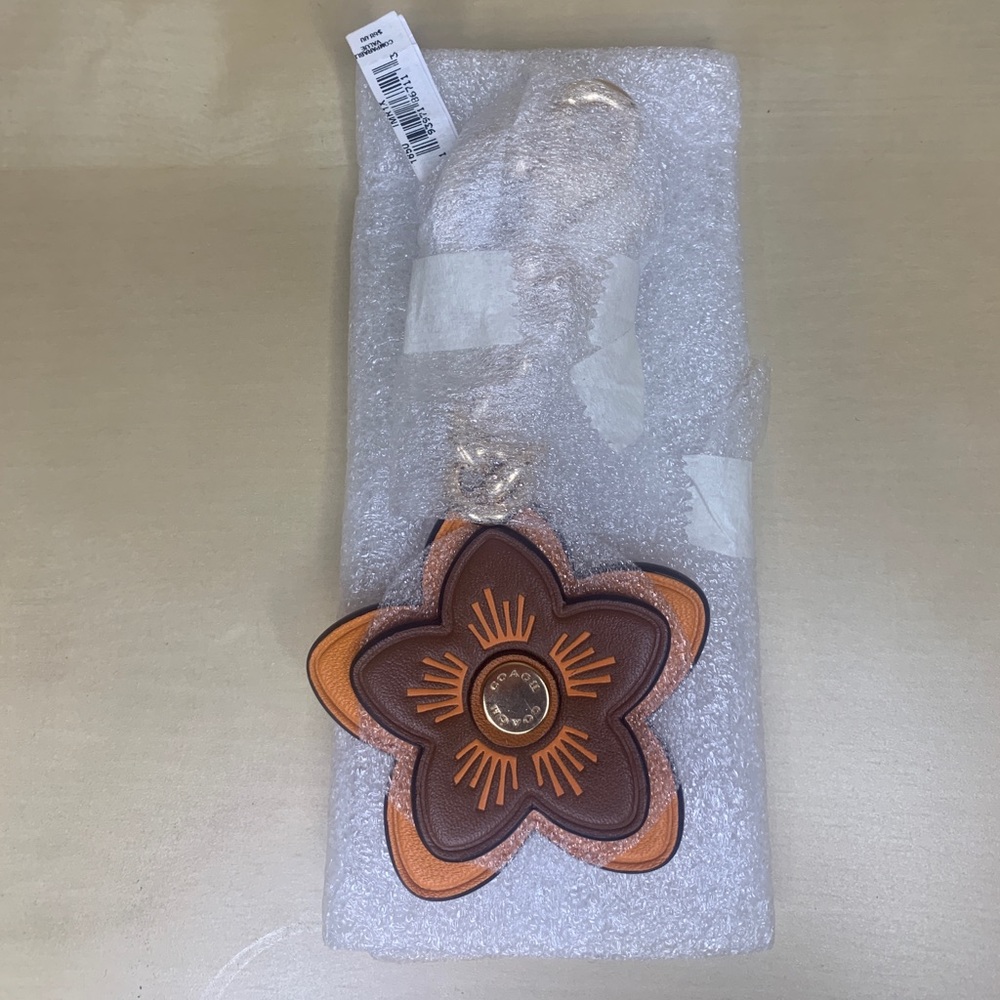 NWT Coach Wildflower bag charm